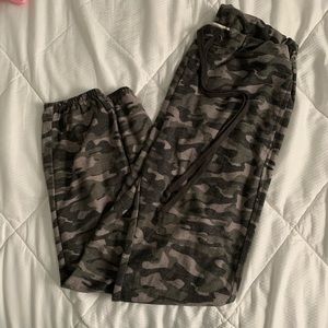 camo joggers